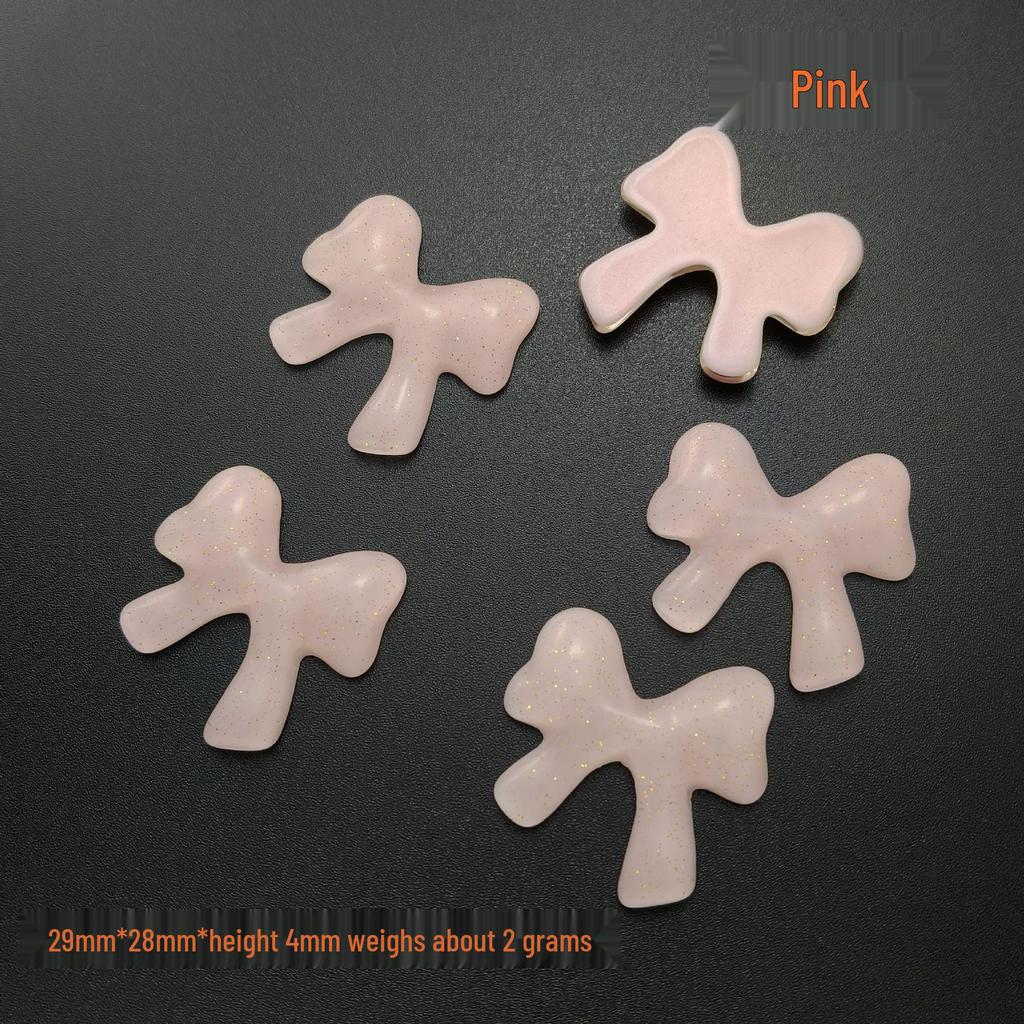 DIY Resin Bow Jewelry, Hair Clips & Claws, Phone Case Fabric, Refrigerator Magnet Materials