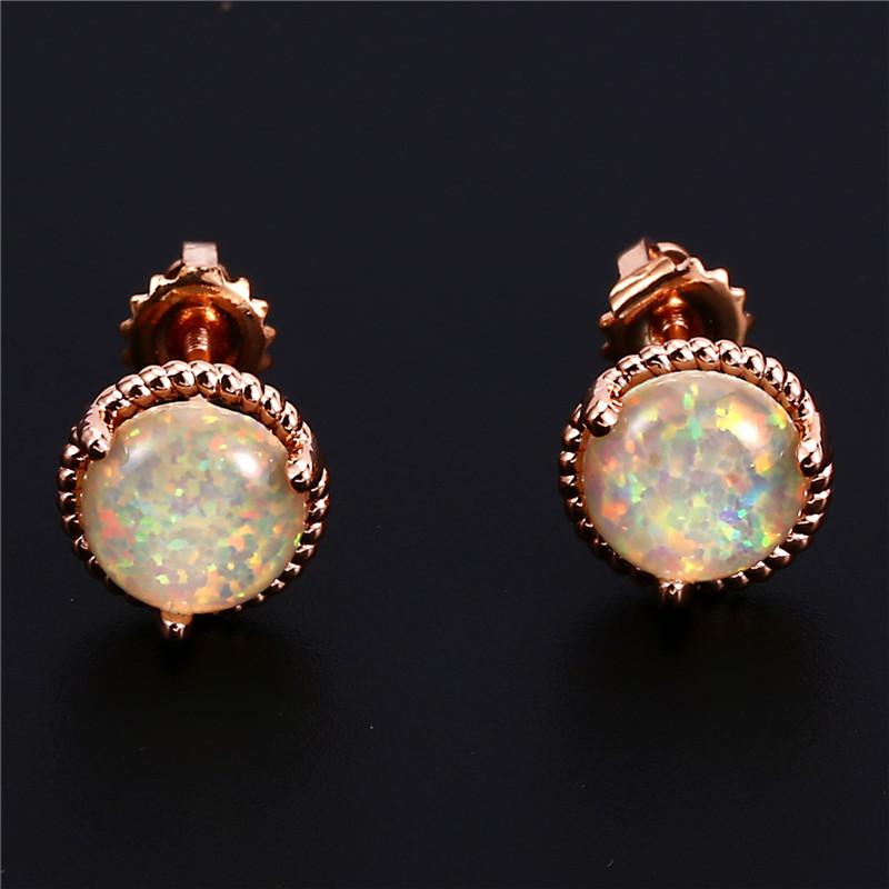 Vintage Screw Back Earrings for Women Men Gold Color Multicolor Zircon Green Blue Black Purple Crystal Wedding Stud Earrings CZ