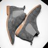 Fashion Men's Chelsea Boots British Style Slip On Shoes Comfortable Suede Leather Business Dress Shoes Elastic Strap Ankle Boots