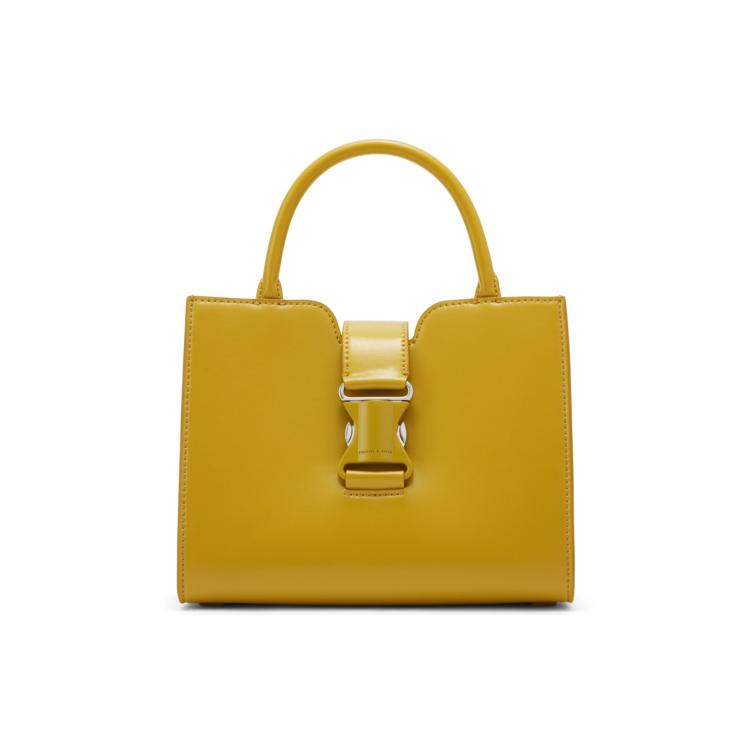 New CHARLES&KEITH PU Tote Bag, Shopping Bag, Shoulder Bag, Handbag Women's Multicolor CK2-30671418