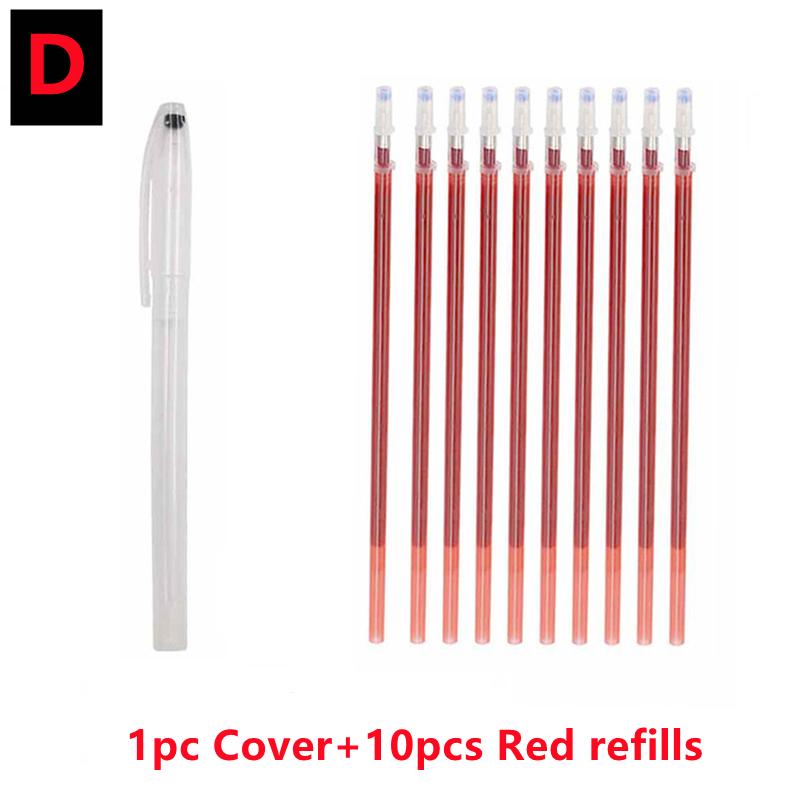 

Новые 10 шт./компл. термостираемые волшебные маркеры-ручки, исчезающие при температуре, ручки для ткани, линии маркировки, аксессуары для рукоделия и шитья 2025