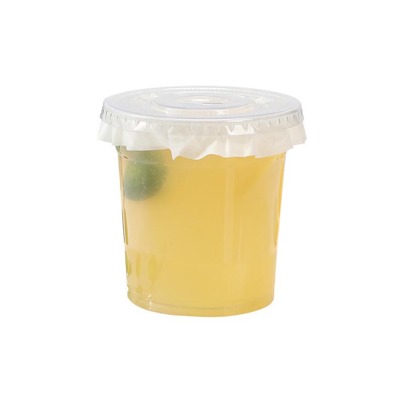 

OIMG Disposable Milk Tea Cups with Lid & Straw