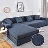 Corner Sofa Covers for Living Room Elastic Slipcovers Couch Cover Stretch Sofa Towel L Shape Chaise Longue