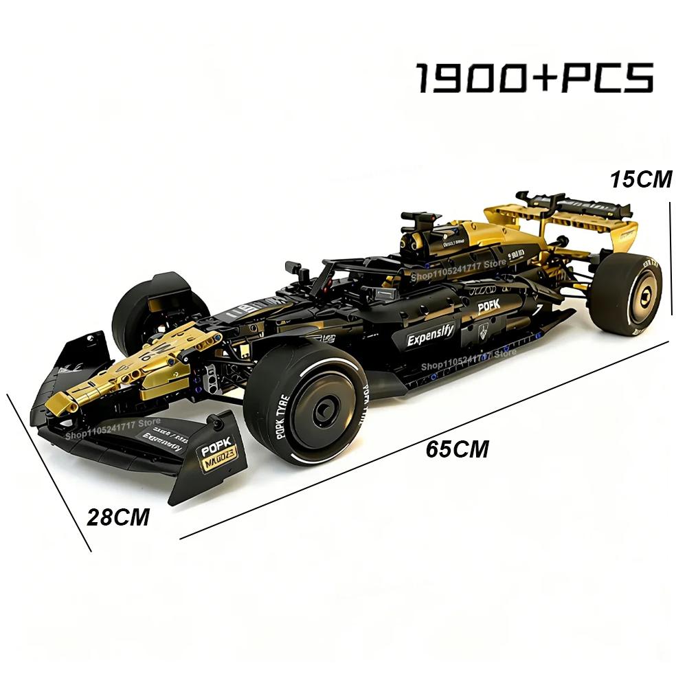 

MK6023 NEW Technical Classic Performance 1969PCS BRAD PITT No.7 Car 1:8 Building Blocks MOC DIY Assembly Model Set Boys Toy Gift