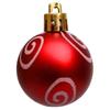 12Pcs 4cm Christmas Ball Set Painted Xmas Ornament Ball Creative Xmas Tree Hanging Pendant