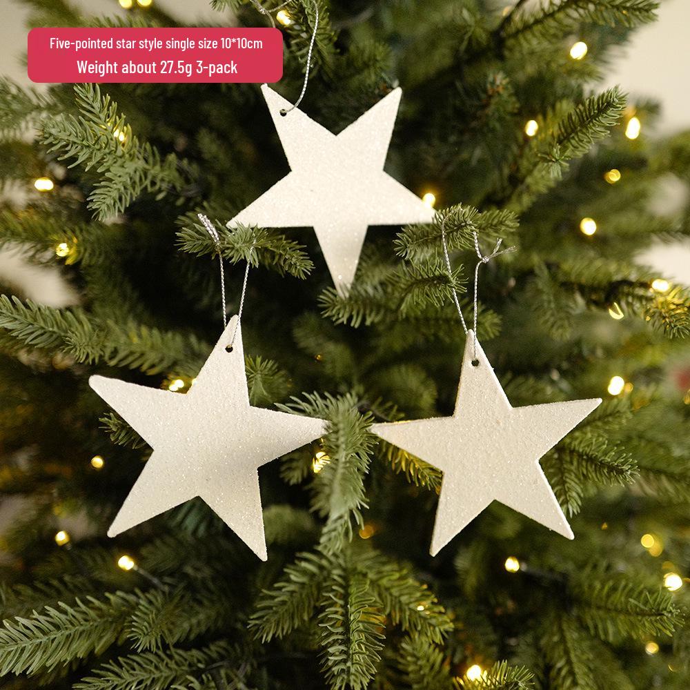 Angel Feather High Heels Christmas Ornament with Snowflake and Reindeer Pendant