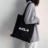 PZLX1 Mode Canvas Tasche Einzelne Schulter Handgehaltene Einkaufstasche Tragetasche Für KIA K3 K5 Sportage Picanto Rio Ceed Optima Sorento Cerato
