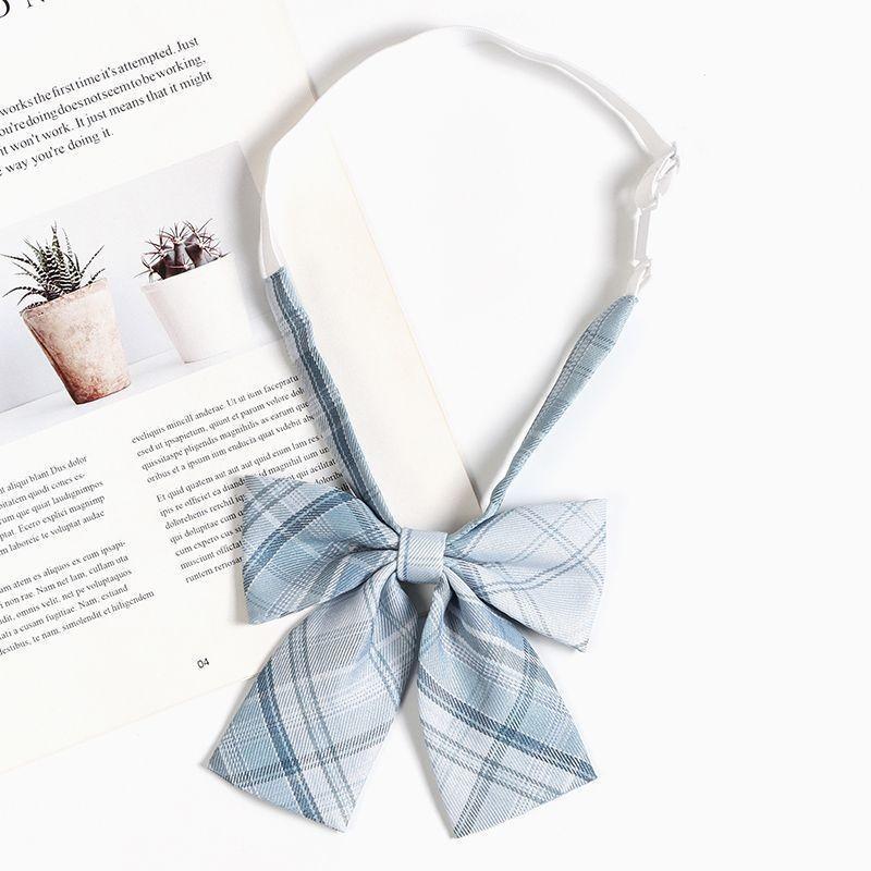 Kids Tie With Striped Badge Pattern For School Uniforms And Casual Wear