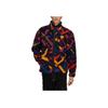 Adidas Originals FW22 Trefoil Logo Print Stand Collar Zip-Up Warm Jacket Men Jackets Multicolor II8478