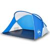 Beach Tent for 2 Persons Azure Blue Pop Up Waterproof