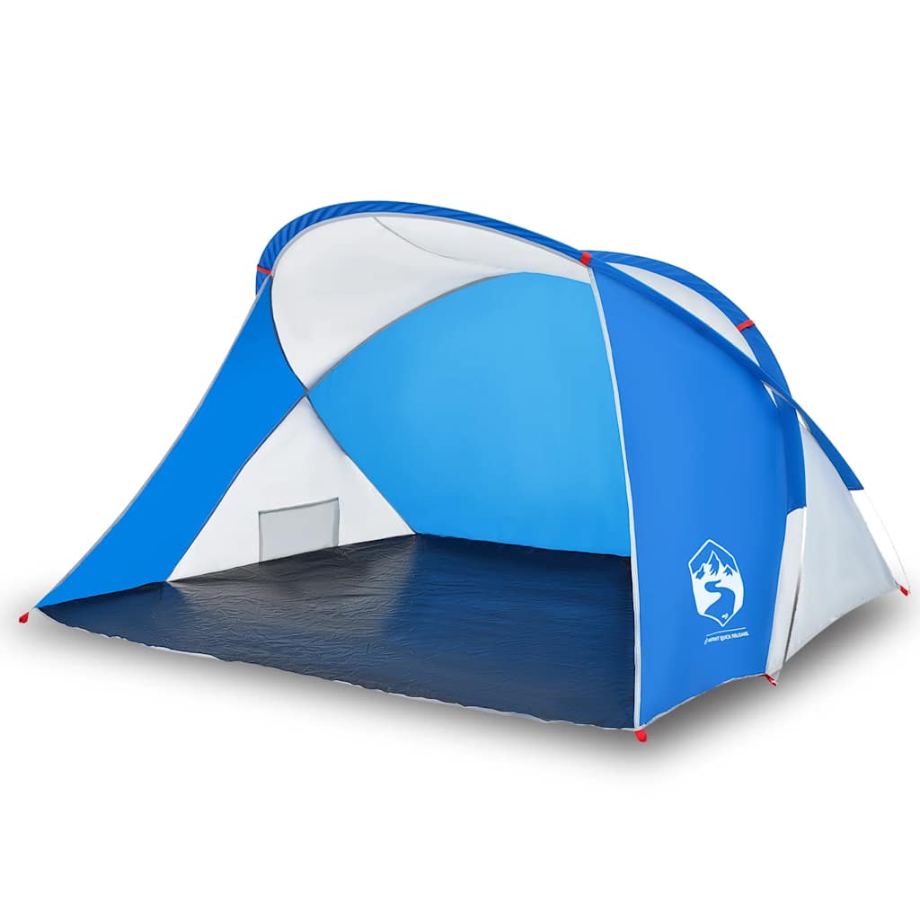 Beach Tent for 2 Persons Azure Blue Pop Up Waterproof
