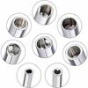 Ensemble d'outils carburateur - AIMOONSA - Pour moteurs à carburateur 2 temps - Kit 8 pièces - Acier inoxydable - Manche ergonomique