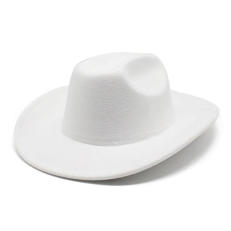 Style Cowboy Hat With Wide Brim For Summer Sun Protection And Breathability