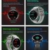 2025 Nou Ceas Smart GPS Bărbați Apel Bluetooth 100+ Sport GPS Urmărire Ceasuri Asistent Vocal Impermeabil Ceas Inteligent Pentru Android IOS