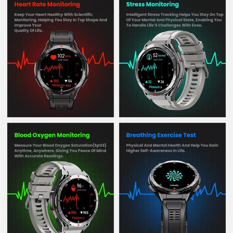 2025 Nou Ceas Smart GPS Bărbați Apel Bluetooth 100+ Sport GPS Urmărire Ceasuri Asistent Vocal Impermeabil Ceas Inteligent Pentru Android IOS