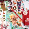 Merry Chrismas,Christmas Diary Set 87 Pieces, Christmas And New Year Gift Scrapbook Children's Diary Set For Girl 1ml