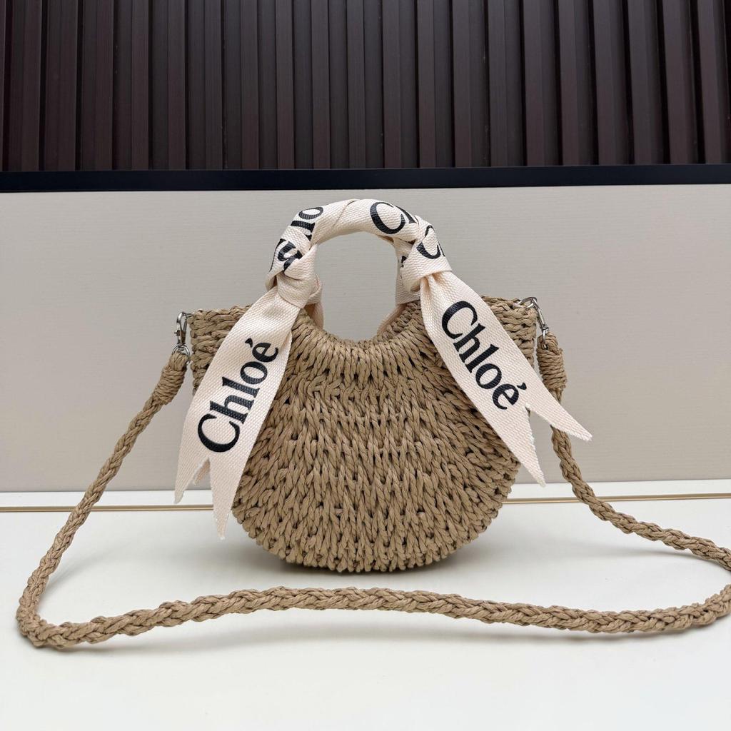 2026 Retro Straw Woven Crossbody & Shoulder Handbag for Women