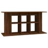 VidaXL Aquarium Stand Brown Oak 120x40x60 Cm Engineered Wood 833598