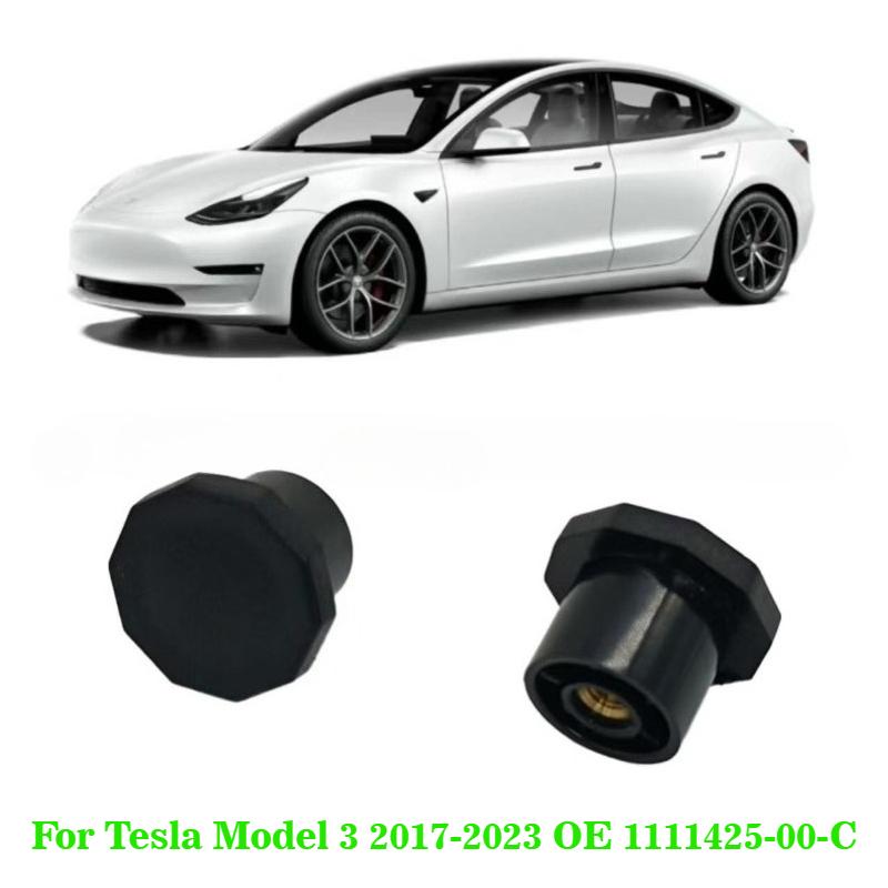 1PCS Rear Tail Light Fixing Screw Cover for Tesla Model 3 2017-2023 Tail Gate Cushion Stop Buffer Replaces 1111425-00-C