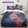 Club Atlético Atlante  Pattern Bedding Quilt Set  Home Decoration  Gift (1 * duvet cover + 2 * pillowcase  without core)