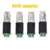 RJ45 To RS485 Converter Adapter Stable Transmission Terminal Block For Large Monitoring System Equipment