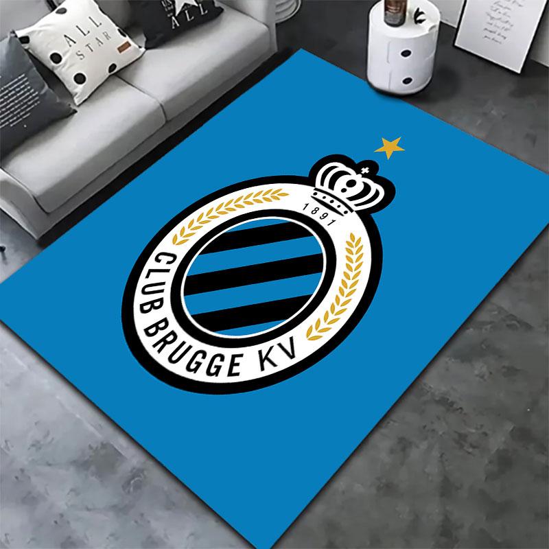 Club Brugge K.V Carpet Rug for Living Room Bedroom Home Sofa Decoration,Kids play Non-slip Floor Mat