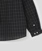SLOW RECORD HOUSE Vintage Check Shirt_Black
