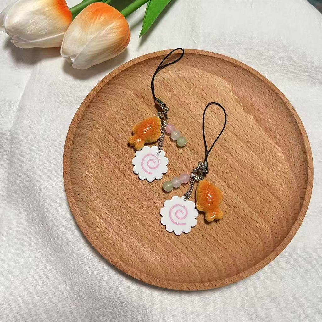 Harz Kameragurt Kreative Fischform Schlüsselanhänger Stilvoller Handyanhänger Perfekt für Fotografen Mädchen und Trendige Teenager