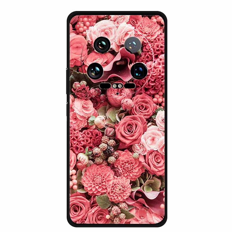 For Xiaomi 14 Ultra 5G Case 6.73" Luxury TPU Soft Silicone Back Cover for Xiaomi 14 Ultra Phone Cases Mi 14Ultra Funda TPU Shell