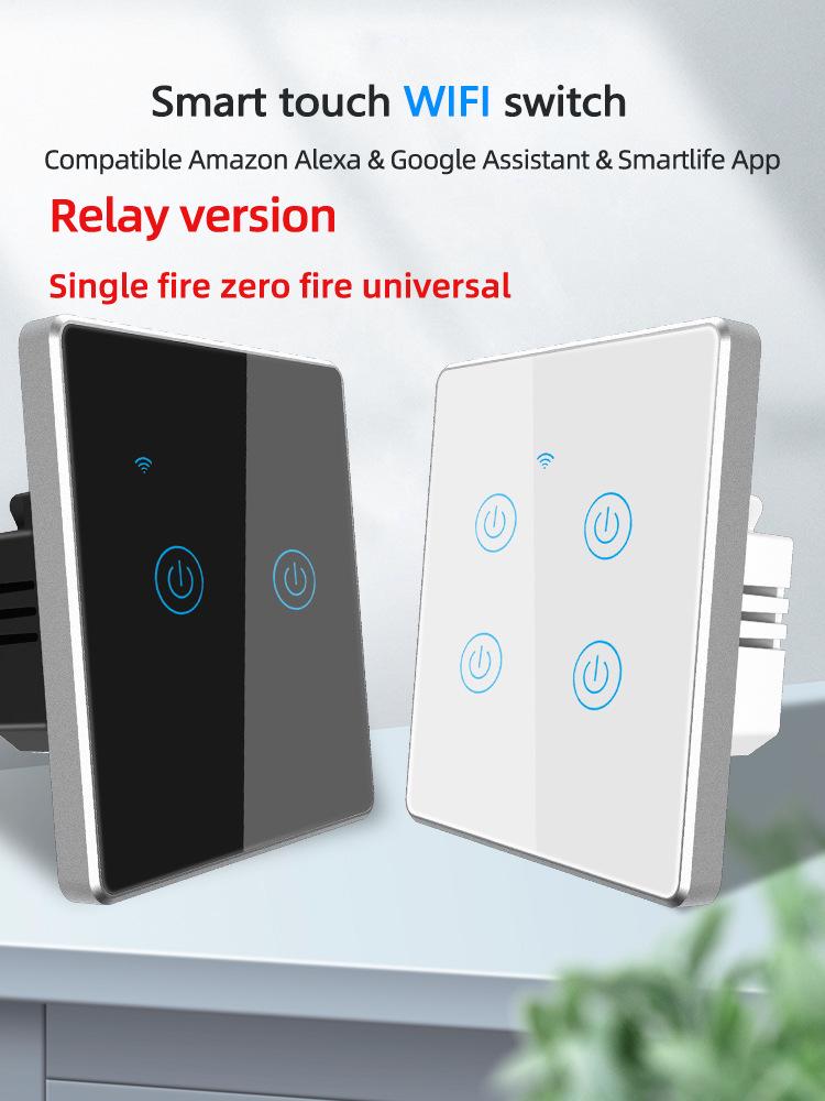 Graffiti EU Smart WiFi Touch Switch with Alexa Voice Control