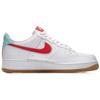 Nike Air Force 1 Low White Chile Red Glacier Ice Sneakers DA4660-101