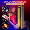 Automatic Telescopic & Heating Male Masturbator Men Masturbation Silicone Sex Real Vagina Pussy Masturbator for Man Erotic Toys