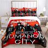 Tokio Hotel 3d Printing Rock Band All Season Duvet Cover Bedding sets Soft Quilt Cover and Pillowcases Single_Double_Queen_King