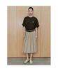 Diaepeocheo 90S Cotton Pleated Skirt Beige (Ta6227A05A)