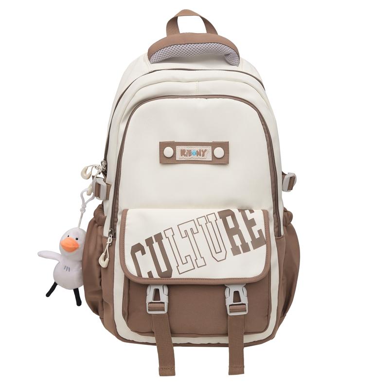 

Мужской рюкзак большой емкости для студентов, рюкзак для женщин, легкий водонепроницаемый школьный рюкзак хаки