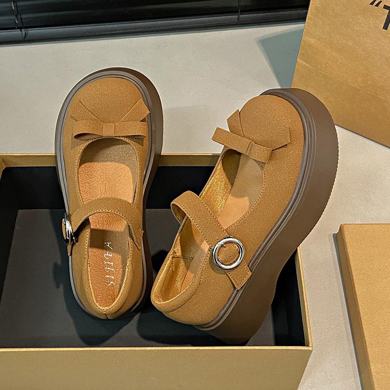 Fashion Summer Shoes Ladies Female Footwear Clogs Platform Oxfords Women's 2024 New Dress Creepers Leather Mary Janes Shoes Woman Flats