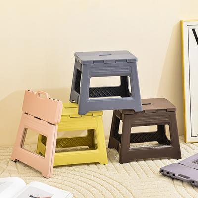 Yousheng Faltbank Multifunktionaler Fußhocker für Kleinkinder Senioren Tragbarer Plastikhocker mit Griff Outdoor Angelhocker