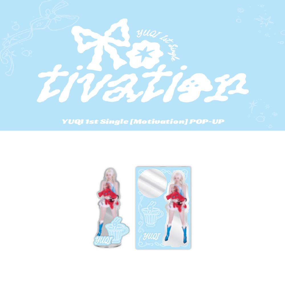 I-dle YUQI Motywacyjny Stojak Akrylowy