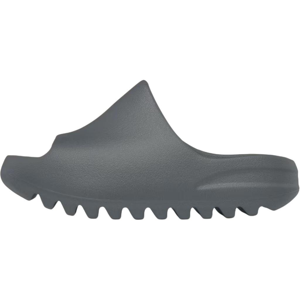 Nové dětské pantofle Adidas Yeezy Slide s protiskluzovou podrážkou, nízké, šedé, ID2353