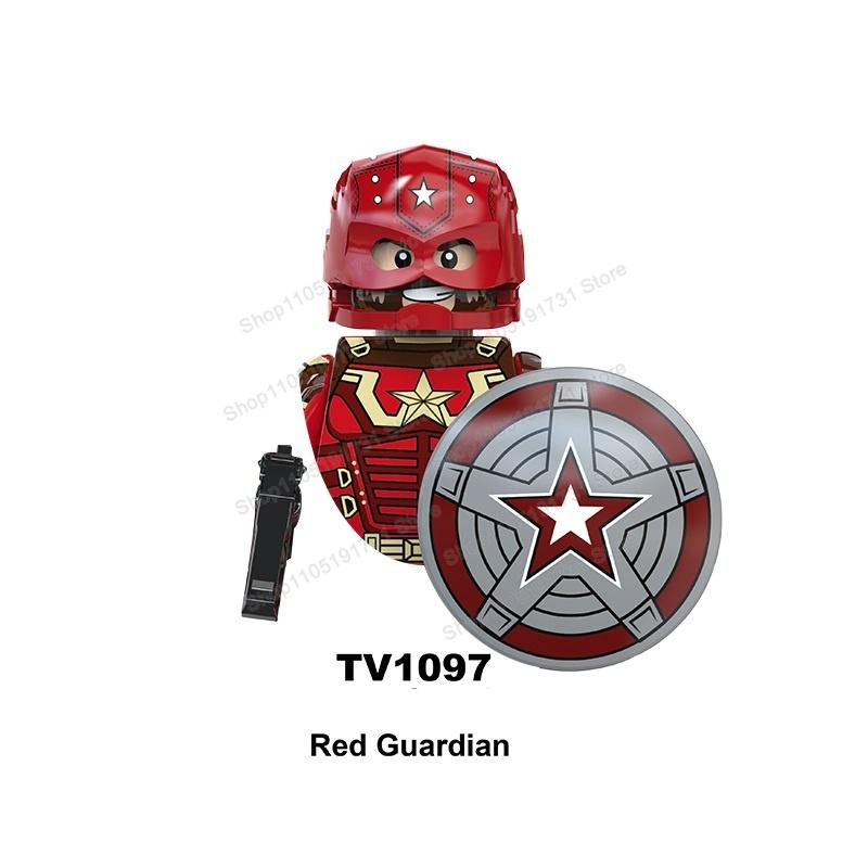 Blind Box Anime Super Cartoon TV Movies Heroes Assembly Building Blocks Kid MINI Brick Toy Collection Gift Christmas Gift TV6220