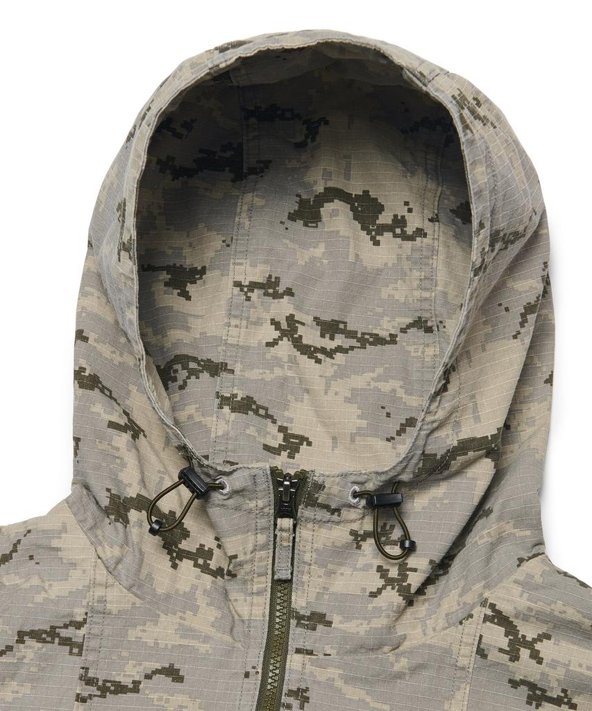 Nomanual Washed Hooded Jacket - Digital Camo