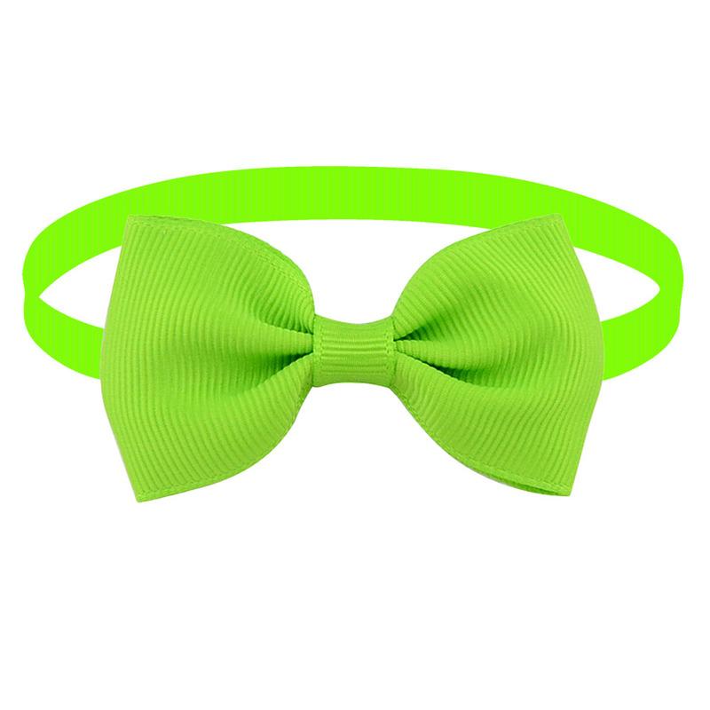 Wholesale 50/100 pcs/lot Mix Colors Dog Bow Tie Adjustable Pet Dog Cat Neck Ties Puppy Kitten Bowties Pets Grooming Accessories