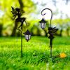 Fairy Garden Lantern Stakes Whimsical Solar with Stake Cordless for Lawn