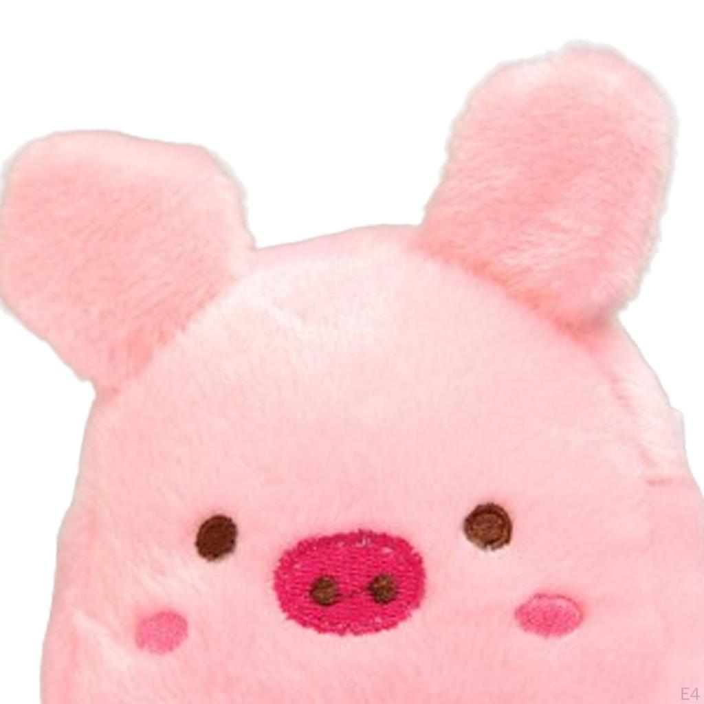 Roztomilá kreslená peněženka na klíče Mini Makeup Kosmetická taštička Zvířecí plyš do auta