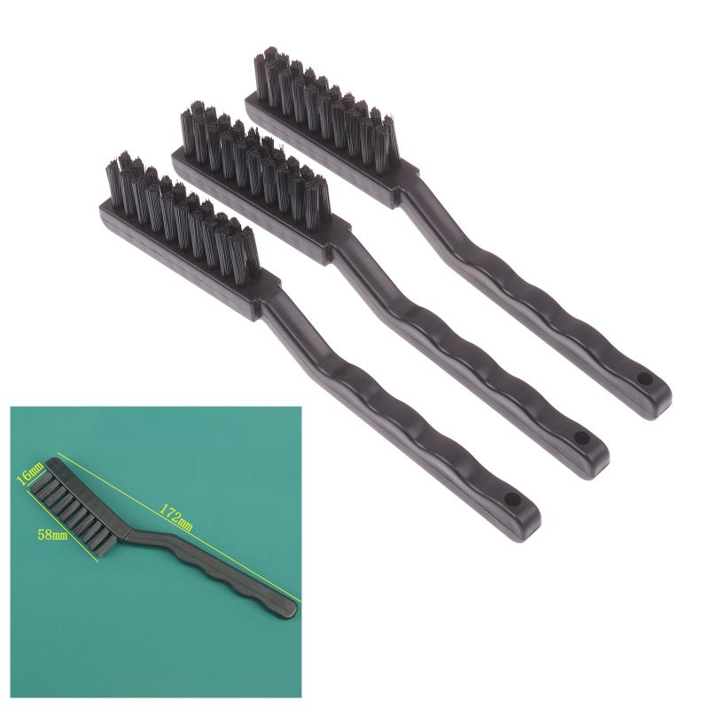 texture3PCS Anti-static Protection Large Crank Brush Large Medium And Small Brush Scrubbing Board Water PCB Cleaning Brush