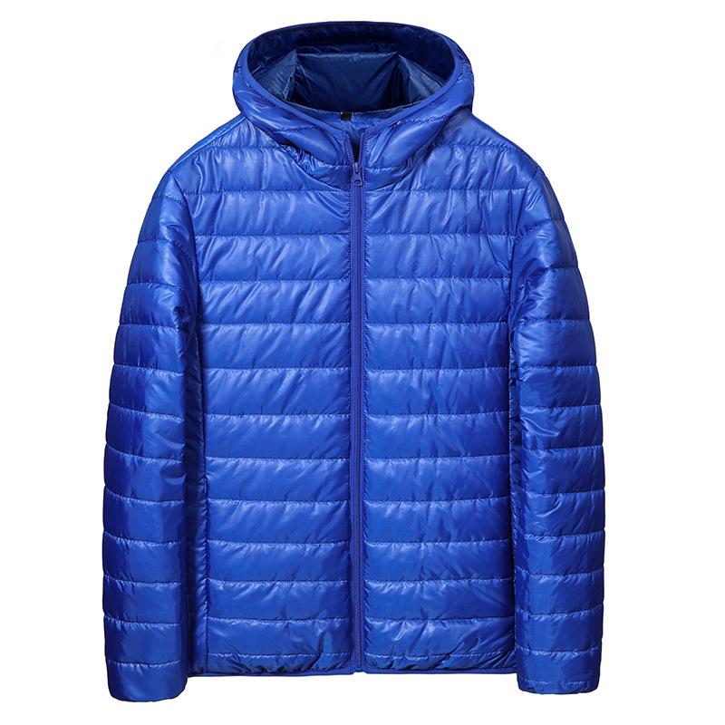 Men's Lightweight Hooded Down Jacket - 2026 Autumn/Winter Fashionable Warm Short Coat