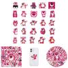 Adorable 50 Pcs Lotso Cartoon Stickers For Children's Toys Waterproof Sunproof