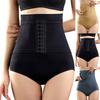 Formende Panties mit hohem Bund mit verstellbarem Haken- und Ösenverschluss Taillentrainer für Bauchkontrolle und Po-Anhebung Nahtloses Design
