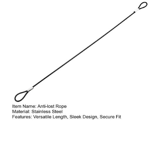 Action Camera Anti-lost Rope Safety Belt Buckle Stainless Steel Secure Fit Multifunctional Camera Safety Cord for Gopro