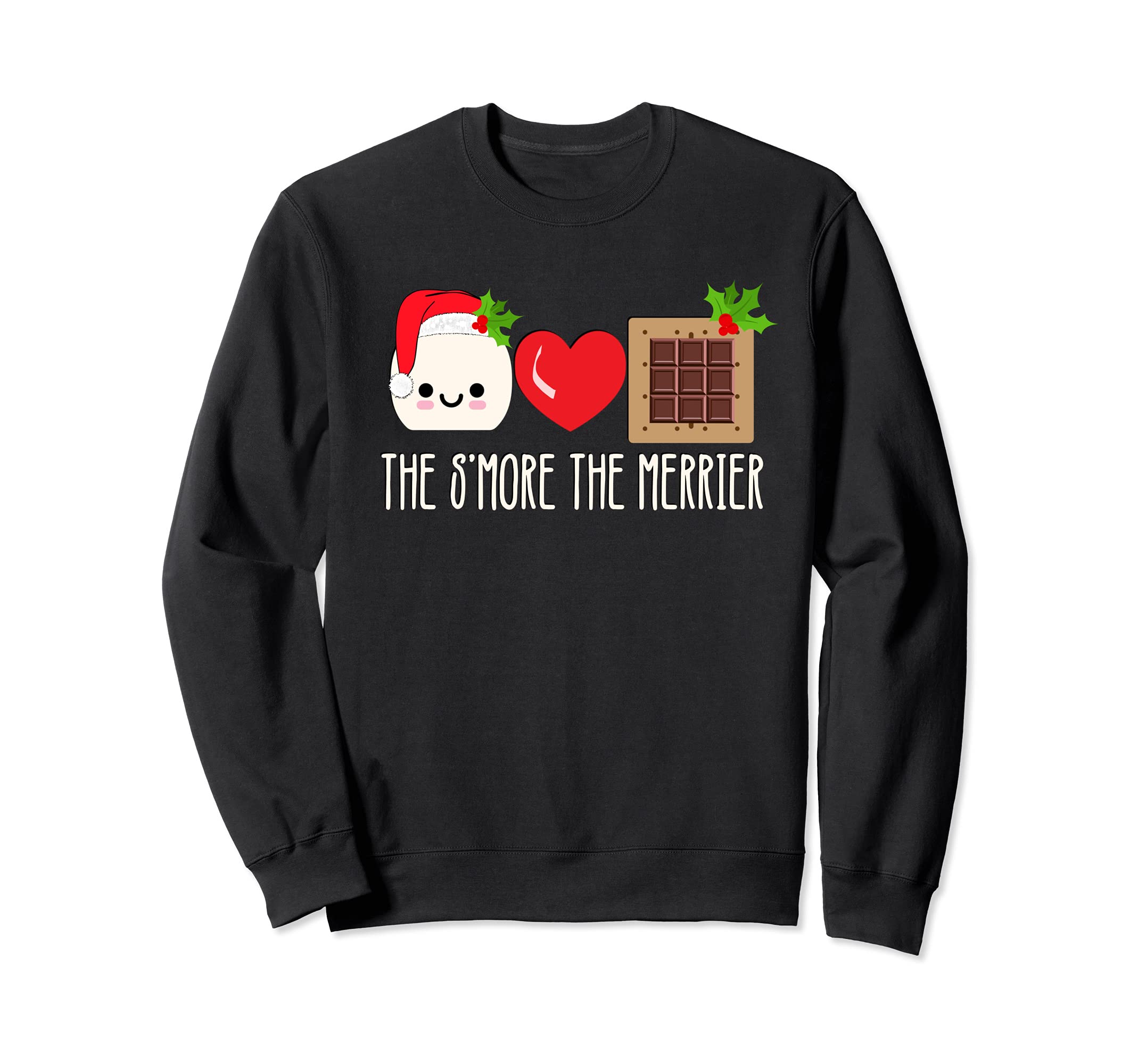 Сладкий Новый год Свитшот с маршмеллоу на костре